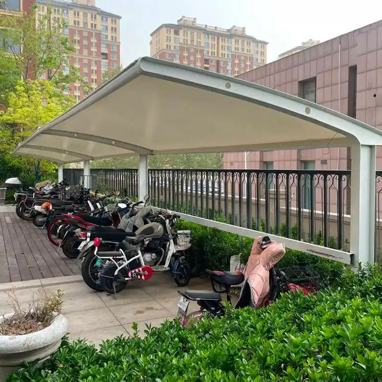 古蔺县膜结构电动车棚